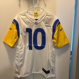 Nike Los Angeles Rams White, Blue & Yellow Cooper Kupp Jersey NWT size medium